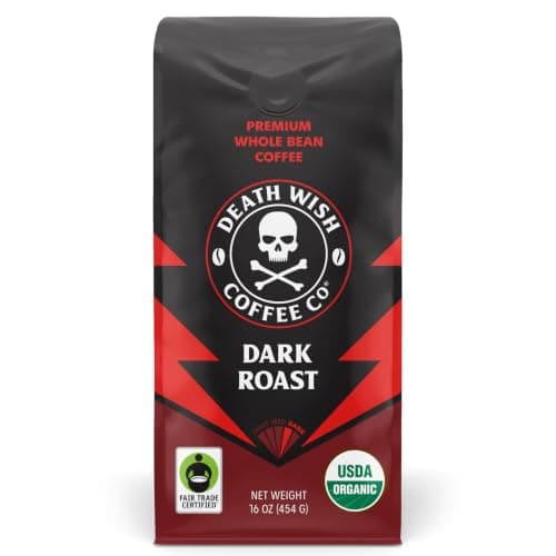 Death Wish Coffee Organic Dark Roast