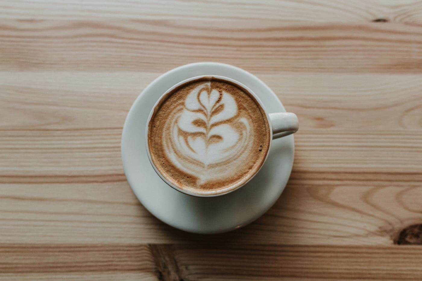 Several espresso-based drinks on a table